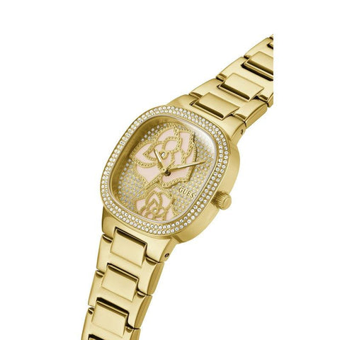 The Watch Boutique GUESS Ladies Gold Tone Analog Watch GW0544L2
