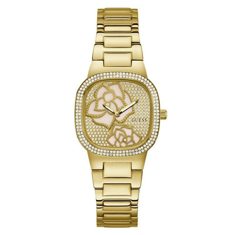The Watch Boutique GUESS Ladies Gold Tone Analog Watch GW0544L2