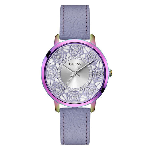 The Watch Boutique GUESS Ladies Purple Iridescent Analog Watch GW0529L4