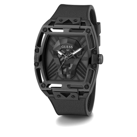 The Watch Boutique GUESS Mens Black Tone Multi-function Watch GW0500G2