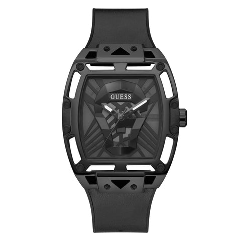 The Watch Boutique GUESS Mens Black Tone Multi-function Watch GW0500G2
