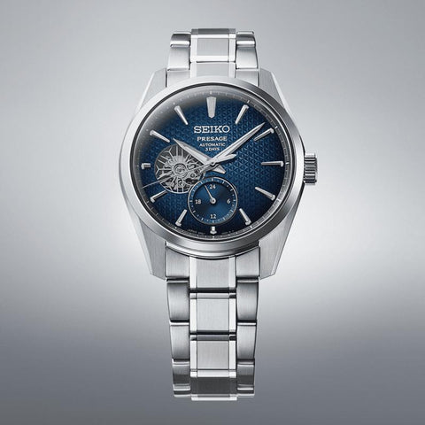 The Watch Boutique Gents Seiko Presage Ao Sharp-Edged Open Heart