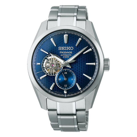 The Watch Boutique Gents Seiko Presage Ao Sharp-Edged Open Heart