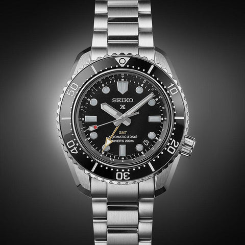 The Watch Boutique Gents Seiko Prospex GMT Black Dial