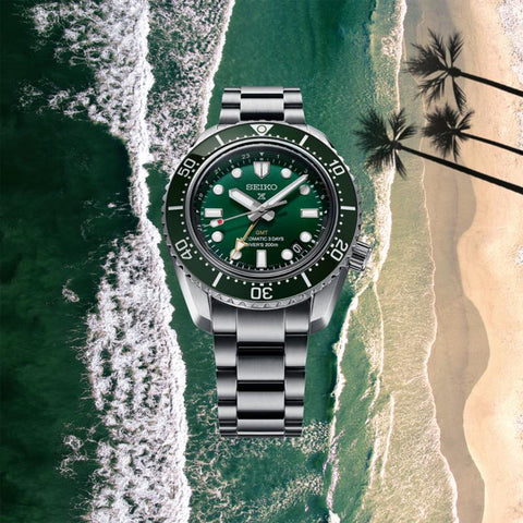 The Watch Boutique Gents Seiko Prospex Marine Green GMT