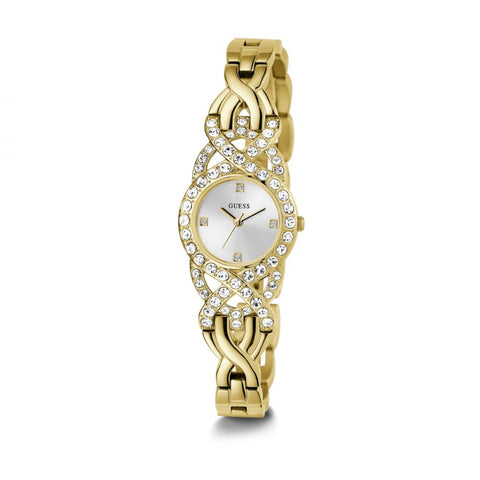 The Watch Boutique Guess Adorn Silver Dial Analog Watch