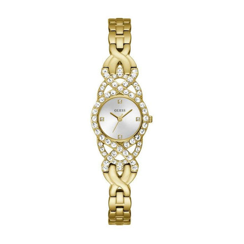 The Watch Boutique Guess Adorn Silver Dial Analog Watch