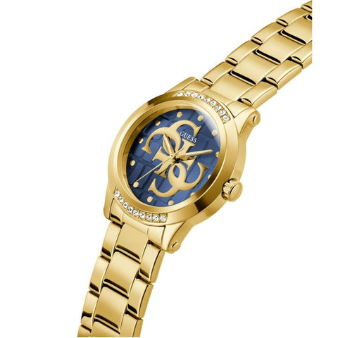 The Watch Boutique Guess Annette Yellow Gold Stainless Steel Watch