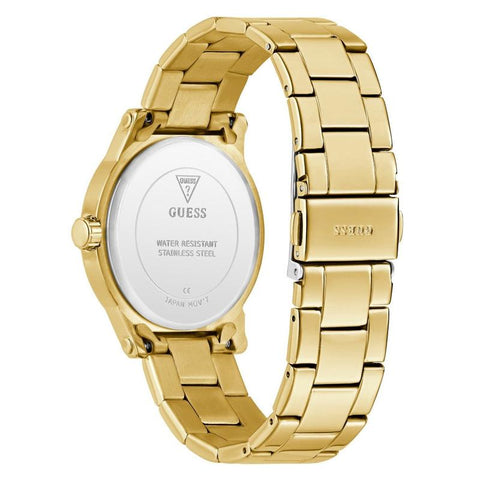 The Watch Boutique Guess Annette Yellow Gold Stainless Steel Watch