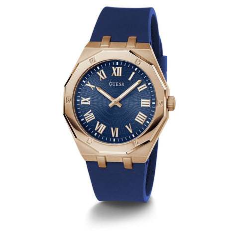 The Watch Boutique Guess Asset Blue Dial Analog Watch