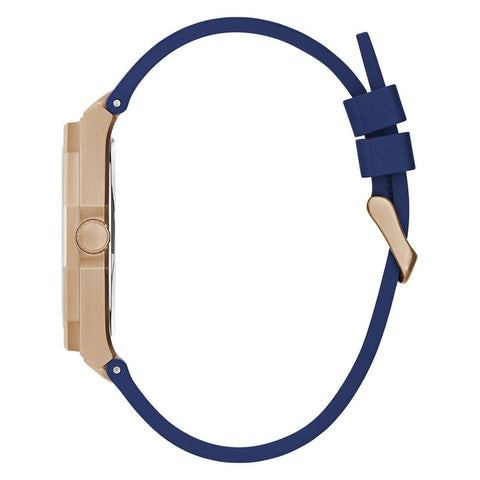 The Watch Boutique Guess Asset Blue Dial Analog Watch