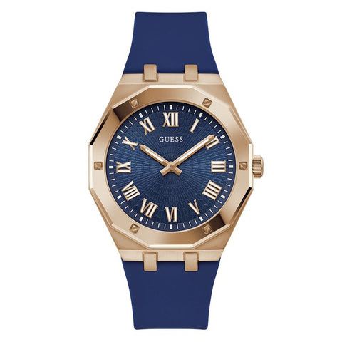 The Watch Boutique Guess Asset Blue Dial Analog Watch