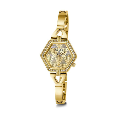 The Watch Boutique Guess Audrey Champagne Dial Analog Watch