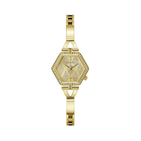 The Watch Boutique Guess Audrey Champagne Dial Analog Watch