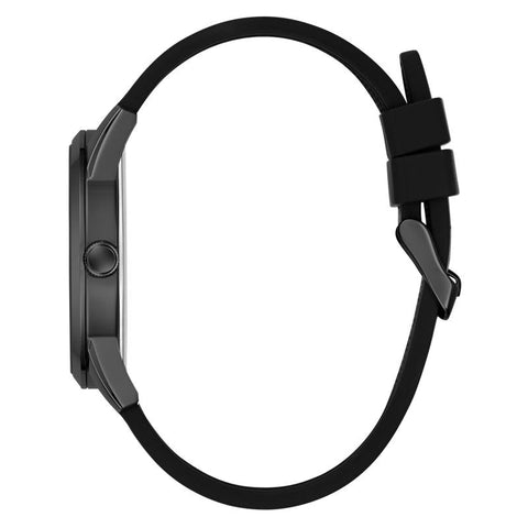 The Watch Boutique Guess Black Analog Watch with Triangle Dial