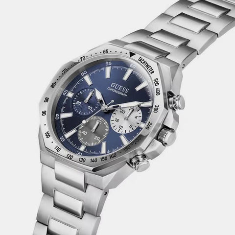 The Watch Boutique Guess Blake Multifunction Silver Men's Watch
