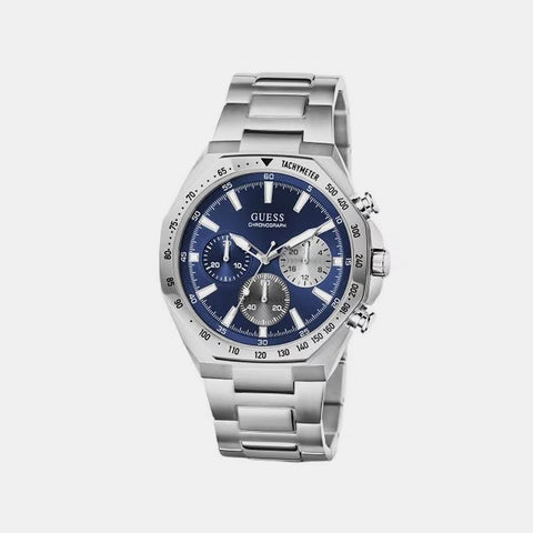 The Watch Boutique Guess Blake Multifunction Silver Men's Watch