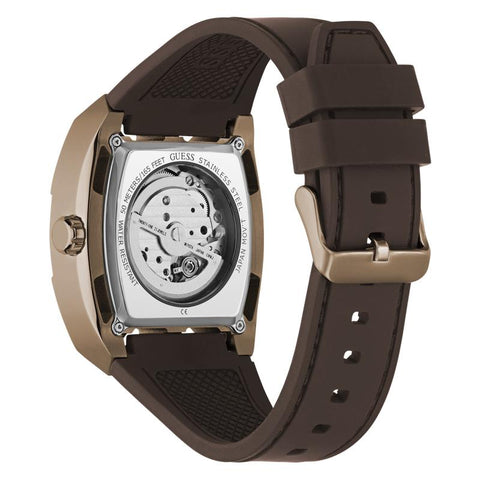 The Watch Boutique Guess Brown Coffee Automatic Luxury Watch