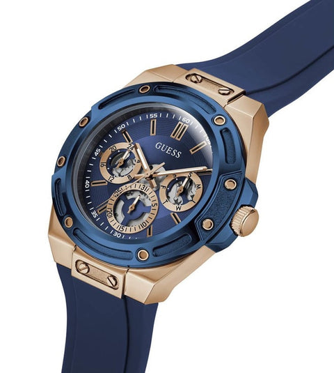 The Watch Boutique Guess Carver Men's Multifunction Watch Rose Gold