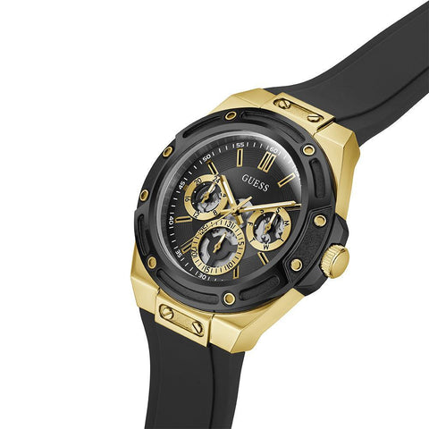 The Watch Boutique Guess Carver Multifunction Gold Men's Watch