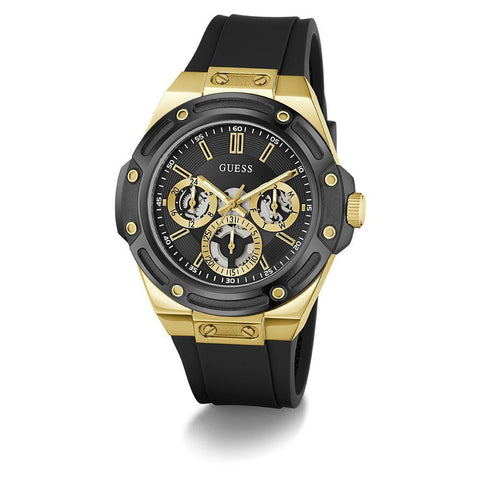 The Watch Boutique Guess Carver Multifunction Gold Men's Watch