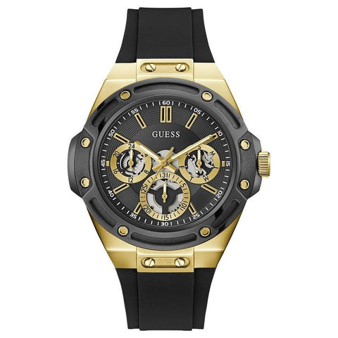 The Watch Boutique Guess Carver Multifunction Gold Men's Watch