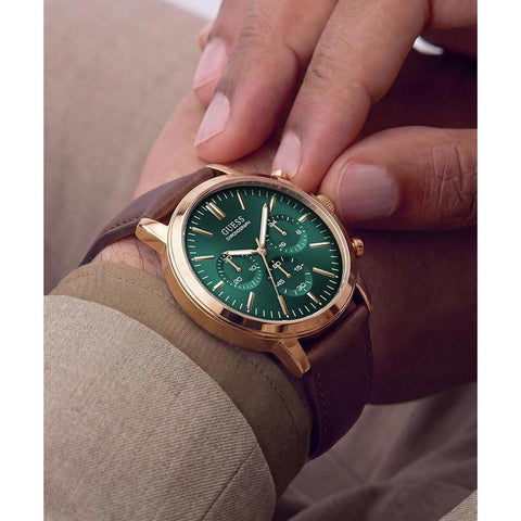 The Watch Boutique Guess Cassian Chronograph Rose Gold Men's Watch