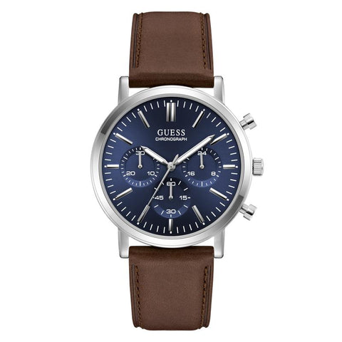 The Watch Boutique Guess Cassian Chronograph Silver Men's Watch