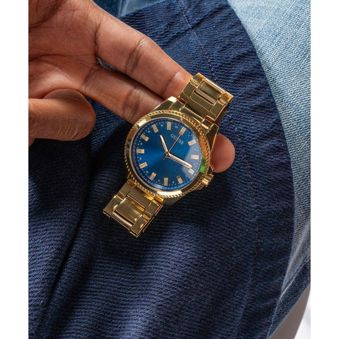 The Watch Boutique Guess Champ Blue Dial Analog Watch