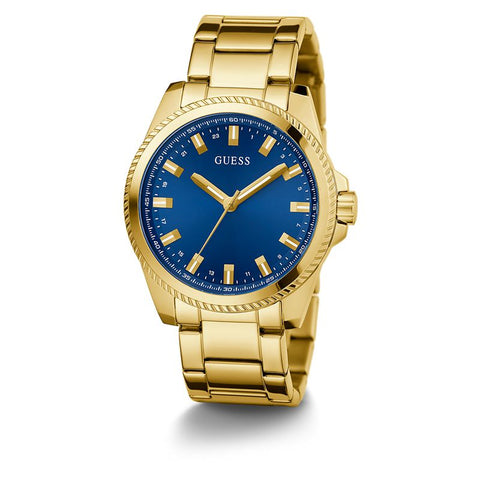The Watch Boutique Guess Champ Blue Dial Analog Watch