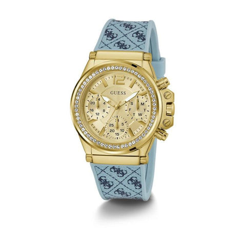 The Watch Boutique Guess Charisma Champagne Dial Multifunction Watch