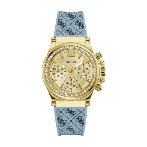 The Watch Boutique Guess Charisma Champagne Dial Multifunction Watch