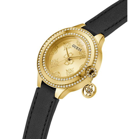 The Watch Boutique Guess Charmed Champagne Dial Analog Watch
