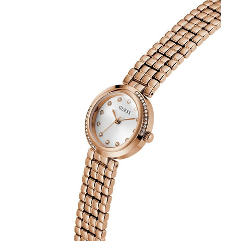 The Watch Boutique Guess Elegant Rose Gold Tone Analog Watch