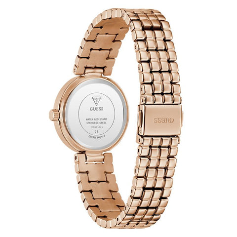 The Watch Boutique Guess Elegant Rose Gold Tone Analog Watch