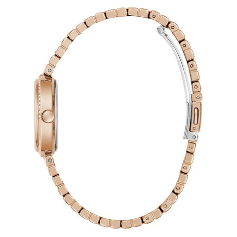 The Watch Boutique Guess Elegant Rose Gold Tone Analog Watch