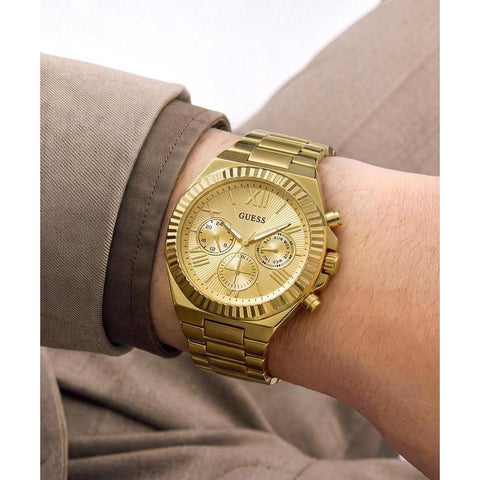 The Watch Boutique Guess Equity Multifunction Gold Men's Watch