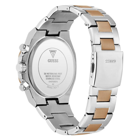 The Watch Boutique Guess Equity Two Tone Multifunction Men's Watch