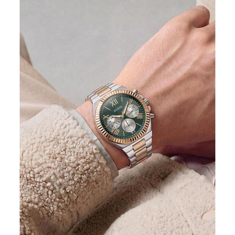 The Watch Boutique Guess Equity Two Tone Multifunction Men's Watch