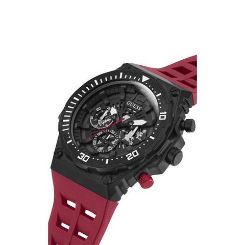 The Watch Boutique Guess Exposure Black Multi-Function Gents Watch GW0325G3