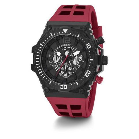 The Watch Boutique Guess Exposure Black Multi-Function Gents Watch GW0325G3