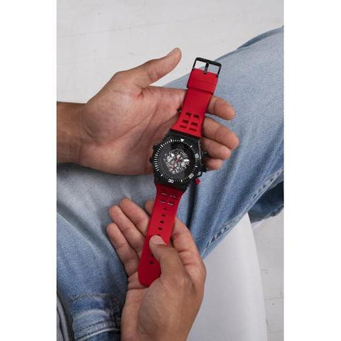 The Watch Boutique Guess Exposure Black Multi-Function Gents Watch GW0325G3