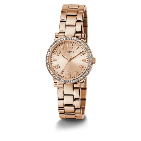 The Watch Boutique Guess Fawn Rose Gold Dial Analog Watch