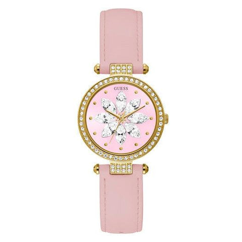 The Watch Boutique Guess Full Bloom Gold Tone Analog Ladies Watch GW0382L1
