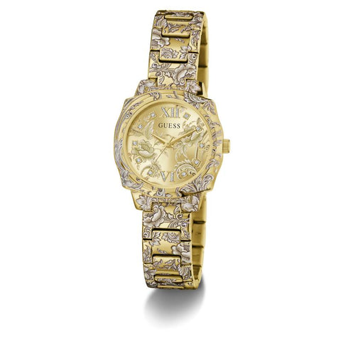 The Watch Boutique Guess Gilded Beauty Gold Tone Watch