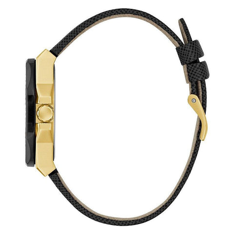 The Watch Boutique Guess Glaze Black Dial Multifunction Watch