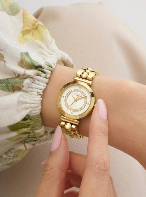 The Watch Boutique Guess Gold Leena Women's Quartz Watch
