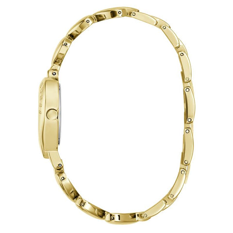 The Watch Boutique Guess Gold Tone Heart-Shaped Ladies Analog Watch