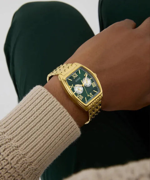 The Watch Boutique Guess Gold Tone Multi-Function Quartz Watch
