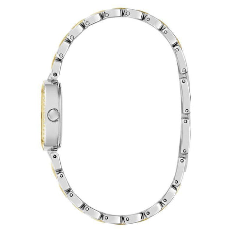 The Watch Boutique Guess Hazel 2-Tone Women's Analog Watch with Crystal Detailing